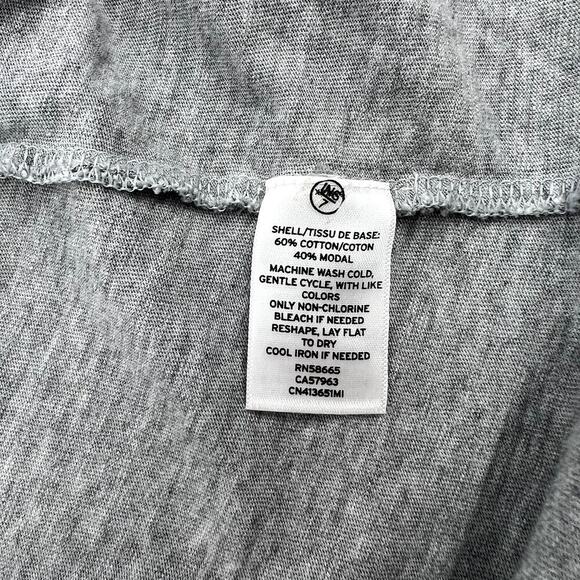 NWT Caslon Women's Open Cinch Waist Grey Wrap Size Large - Picture 10 of 10